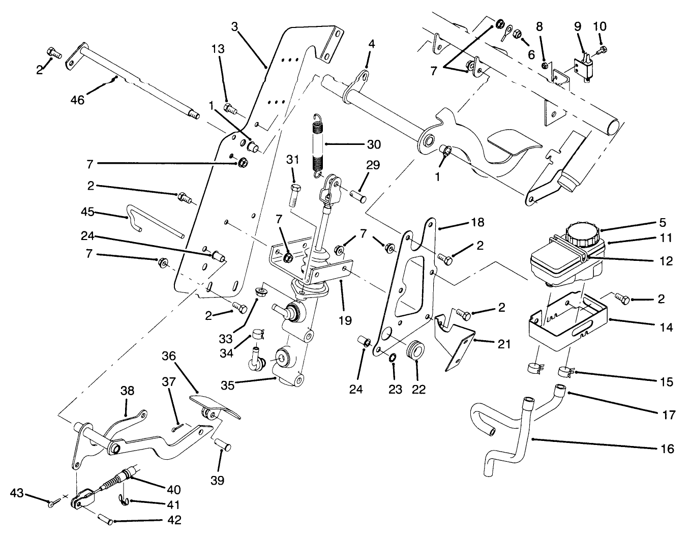 Brake & Accelerator Pedal Assembly