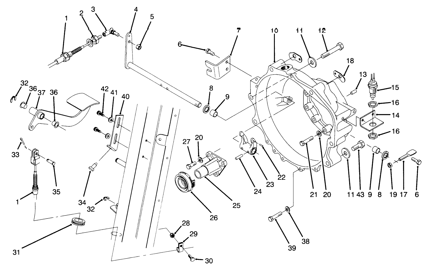 Clutch Linkage Assembly