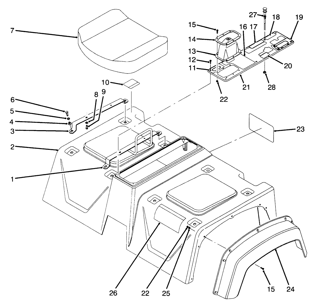 Seat Base Assembly