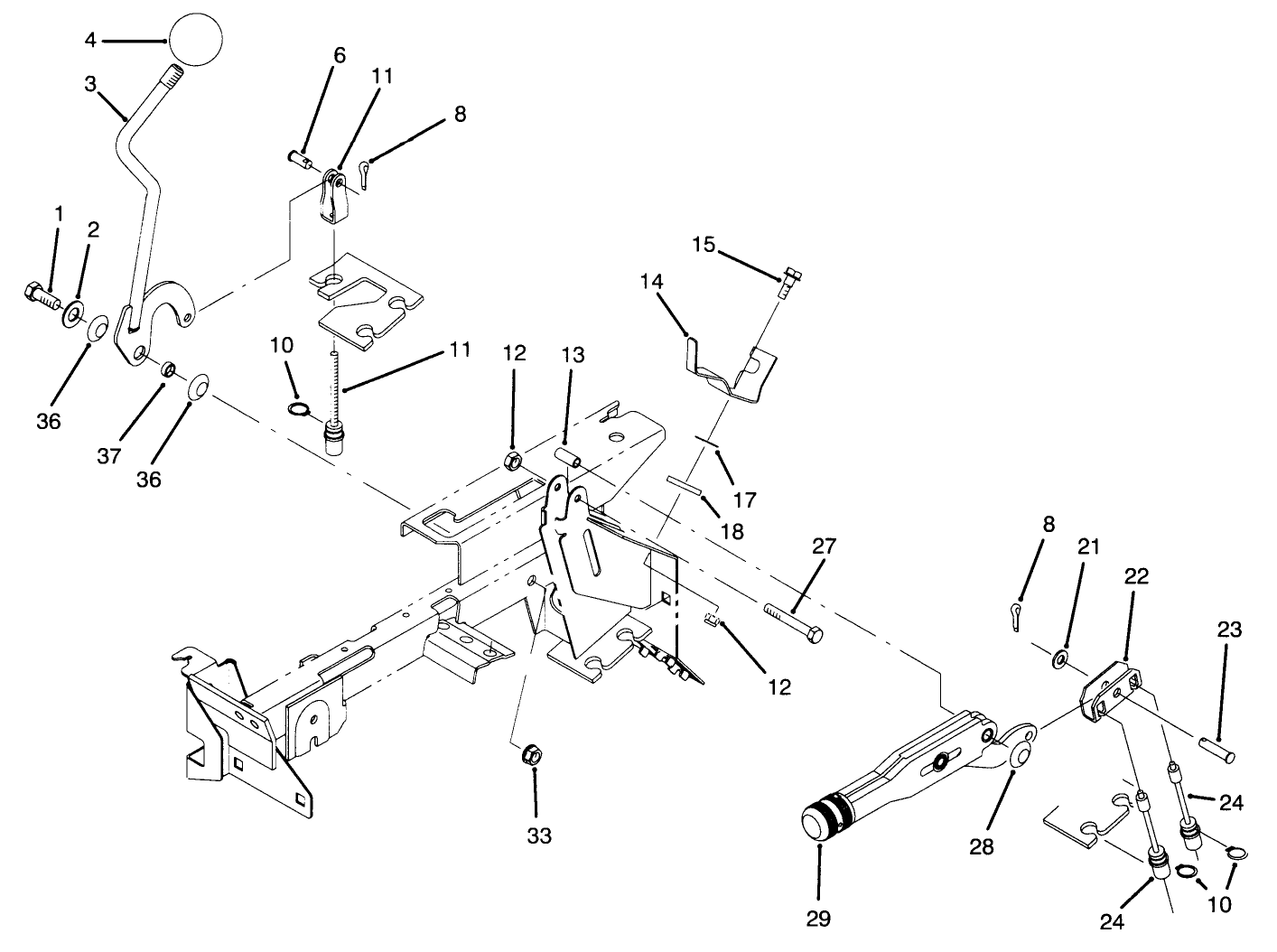 Differential Lock & Parking Brake Assemblies