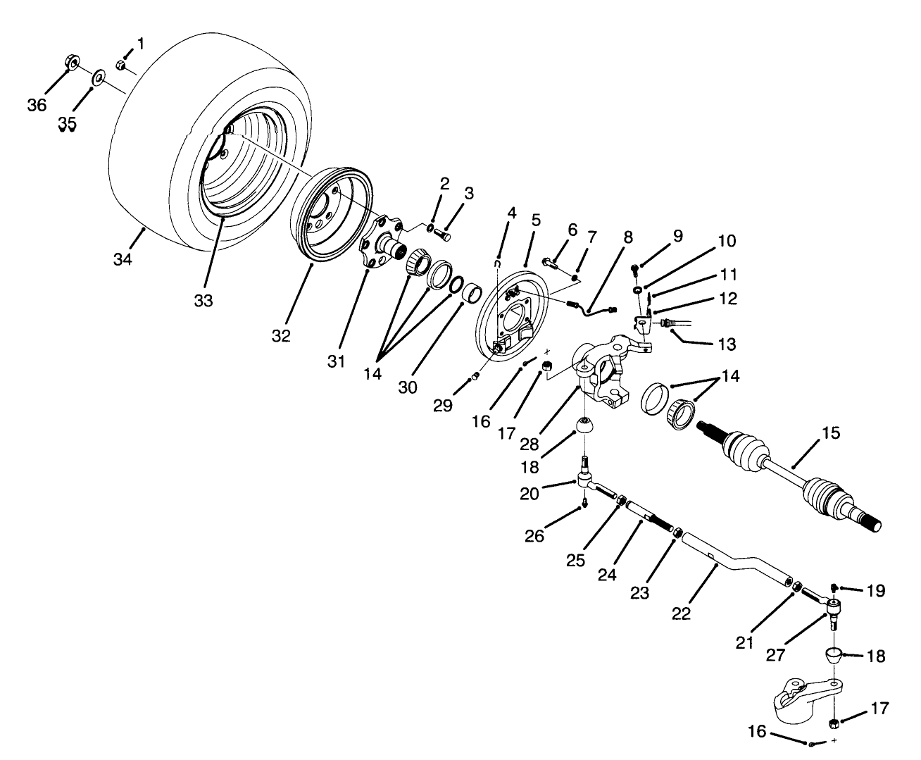 Front Wheel Assembly