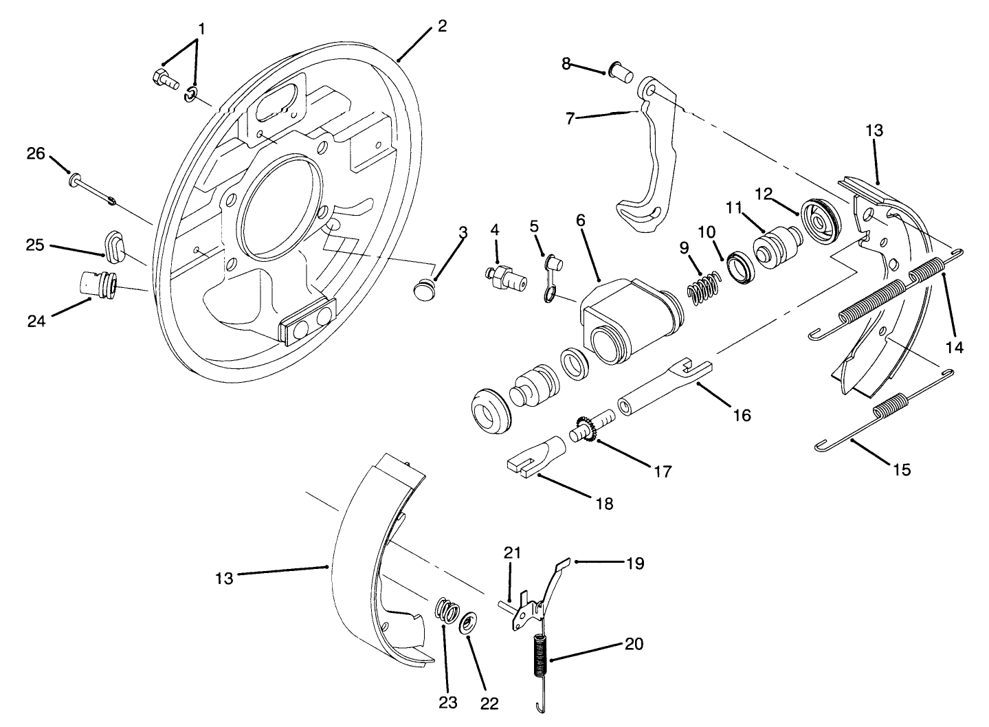 Front Brake Assembly