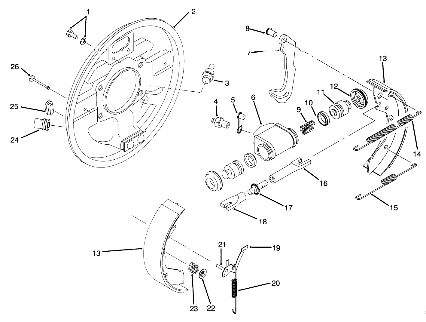 Rear Brake Assembly