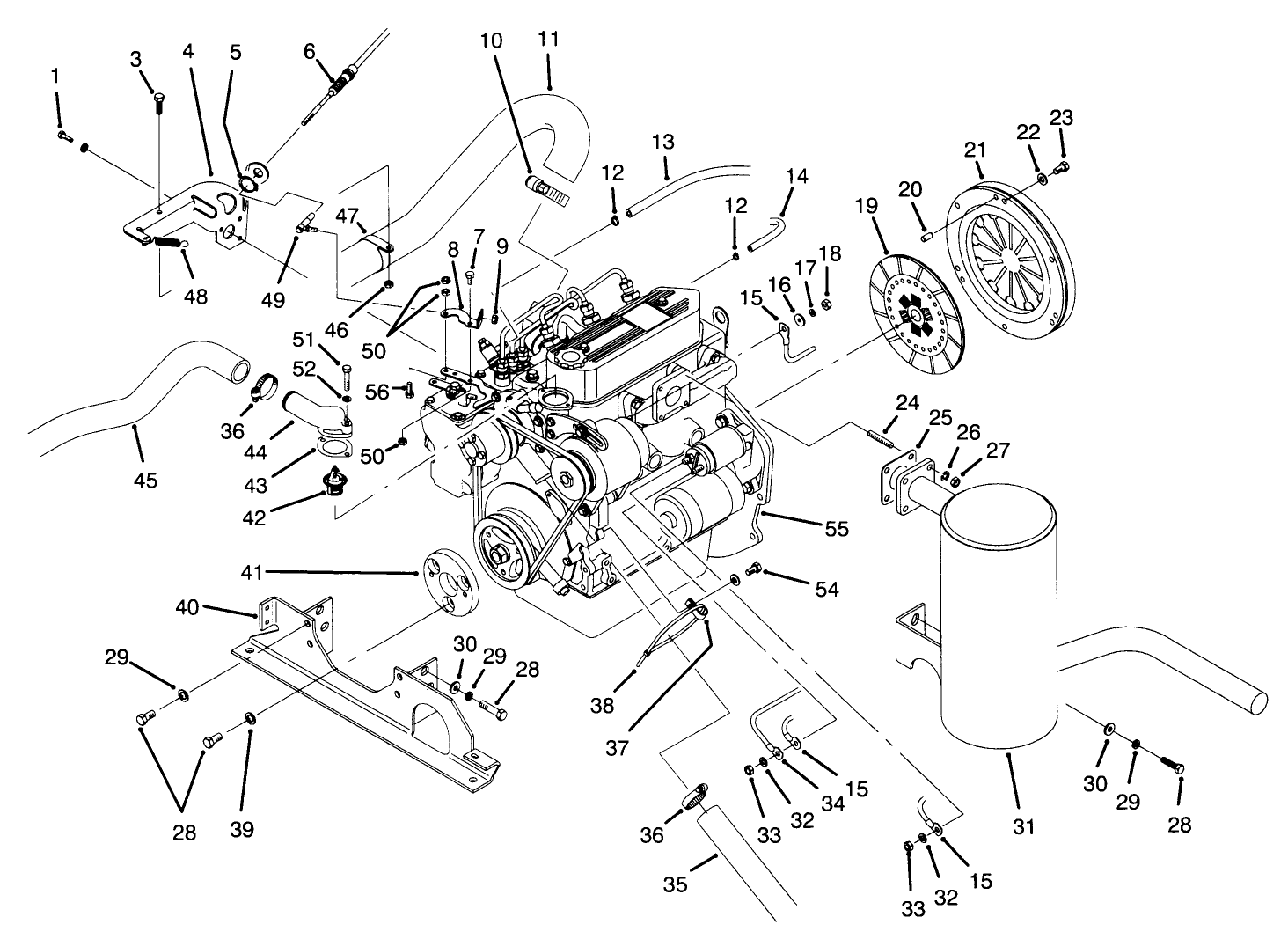 Engine Installation Assembly