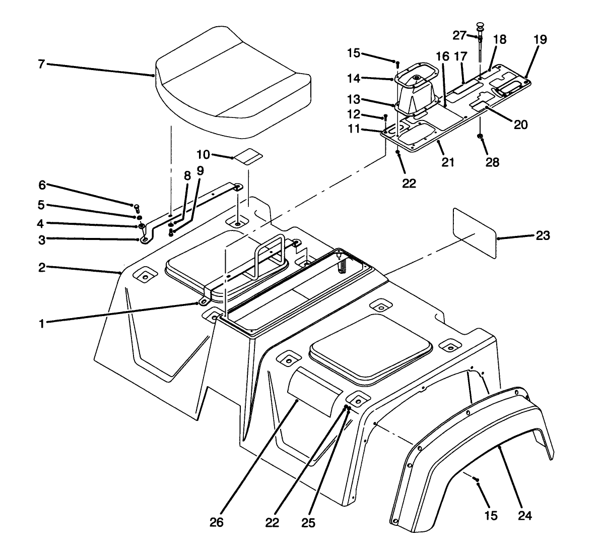 Seat Base Assembly