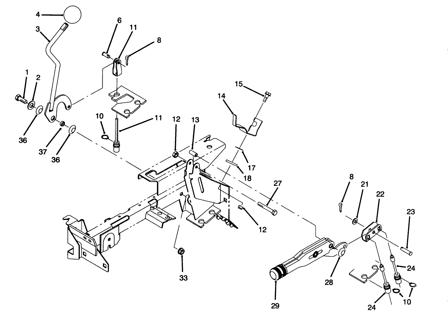 Differential Lock & Parking Brake Assemblies