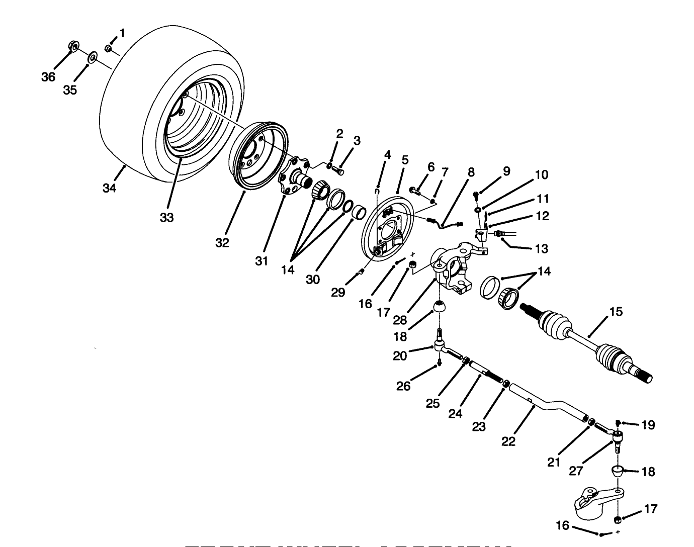 Front Wheel Assembly