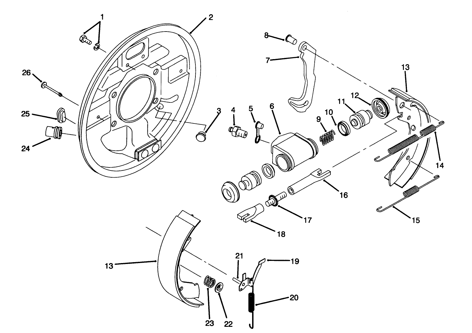Front Brake Assembly