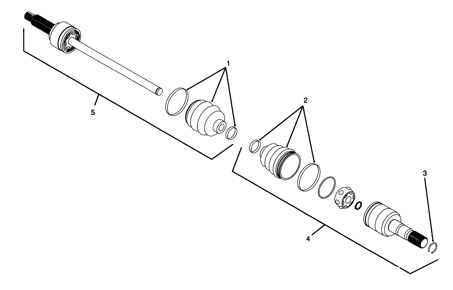 Constant Velocity (cv) Joint Assembly