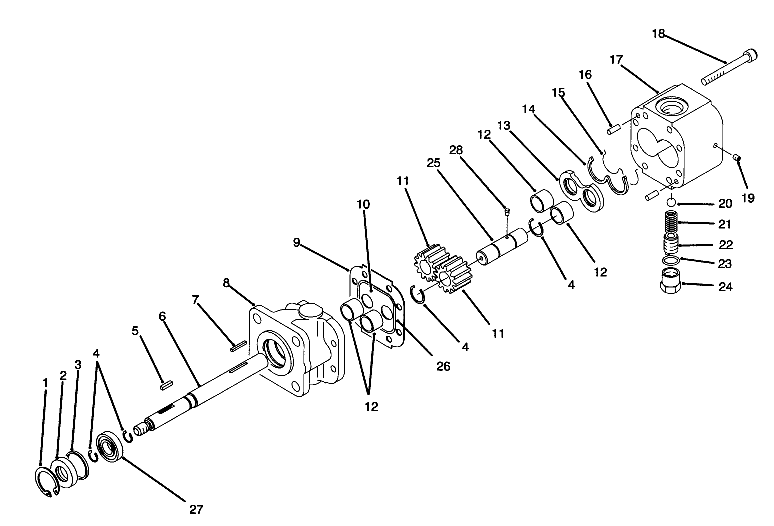 Hydraulic Pump Assembly