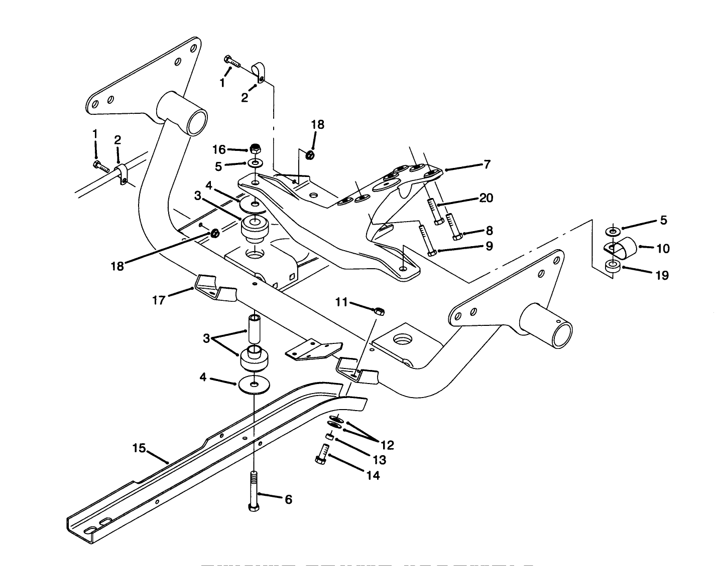 Engine Frame Assembly