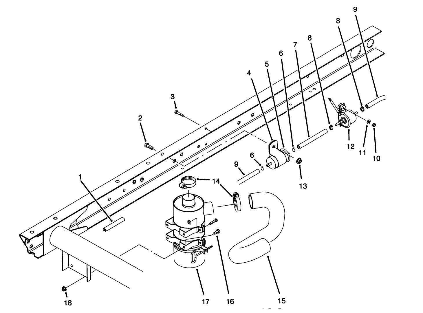 Air Cleaner & Fuel Supply Assembly