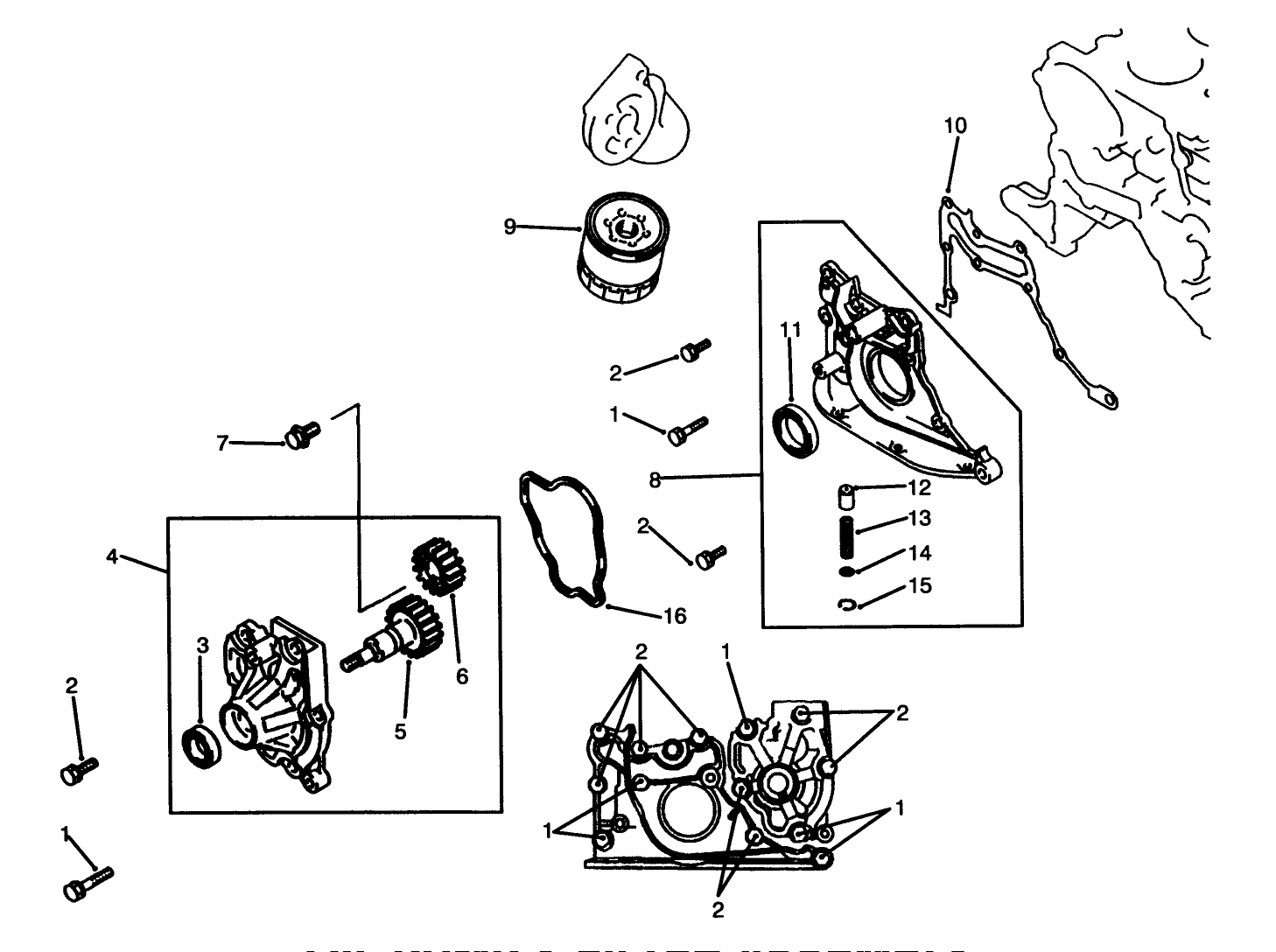 Oil Pump & Filter Assembly