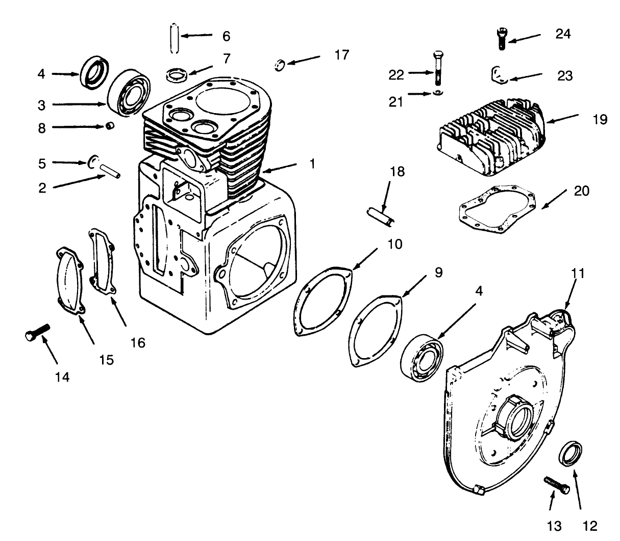 Crankcase And Cylinder Head