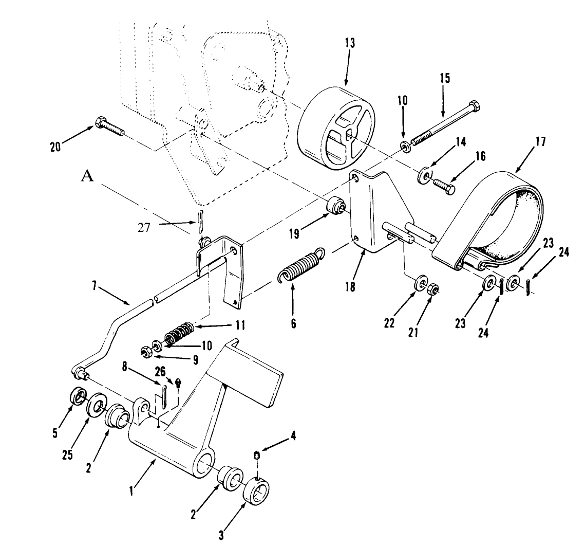 Clutch, Brake And Speed Control Linkage