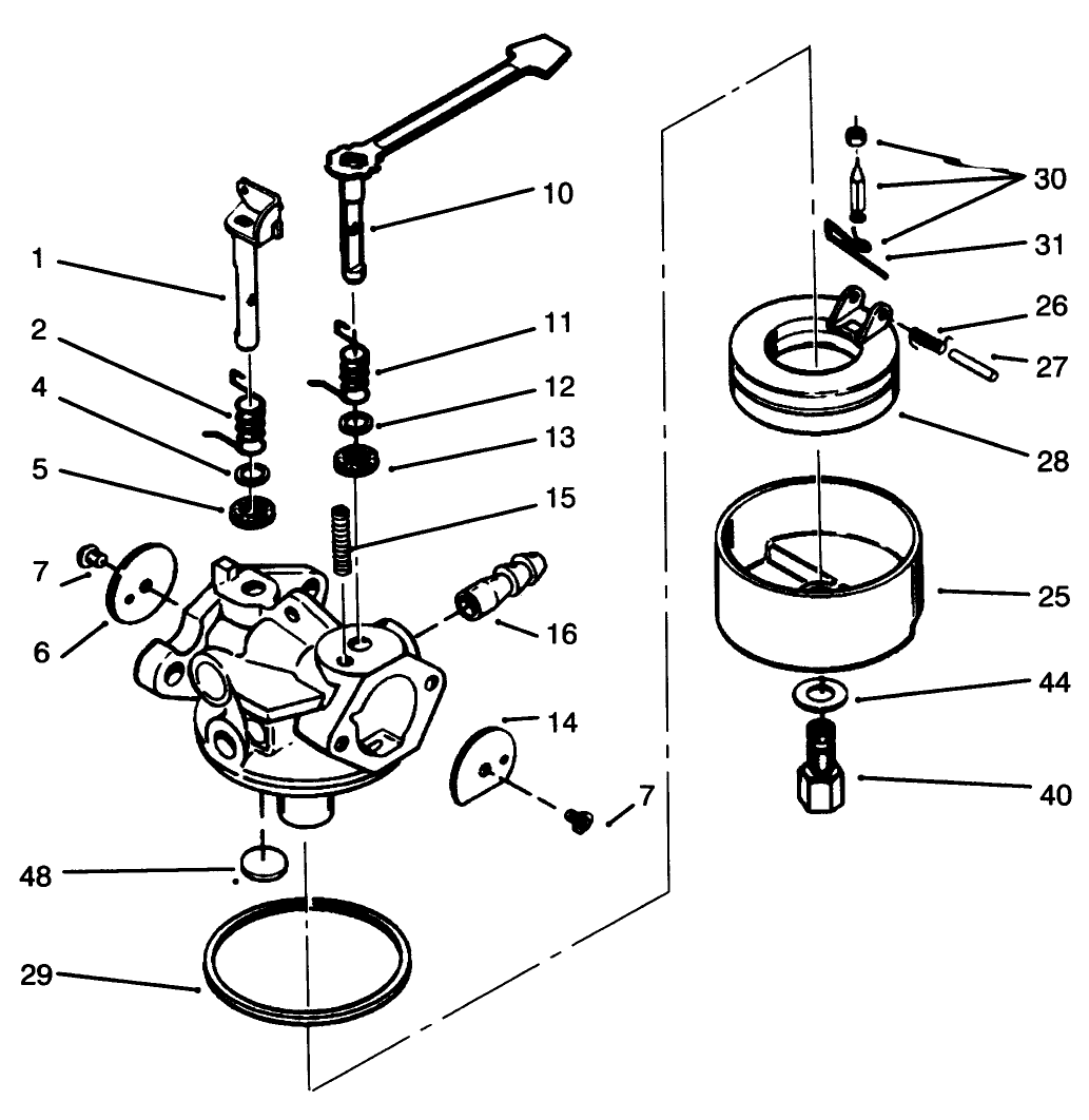 Carburetor No. 632641