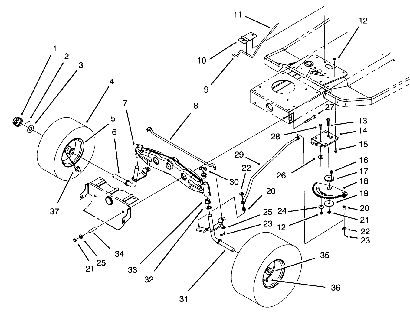 Front Axle Assembly
