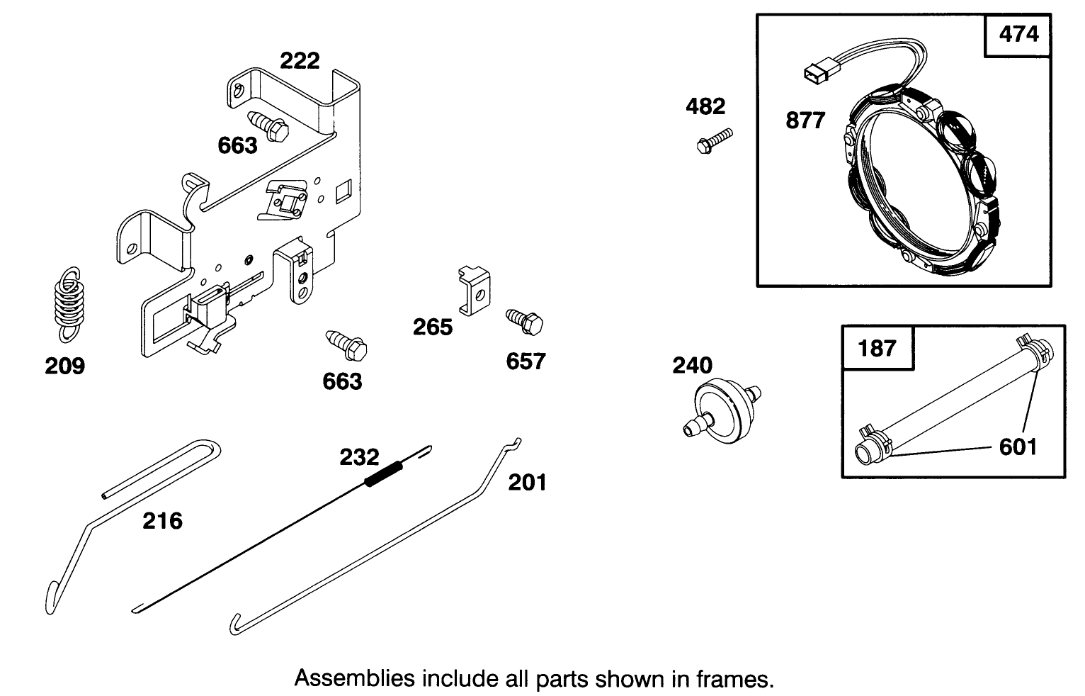 Engine Briggs & Stratton Model 283707-0156-01