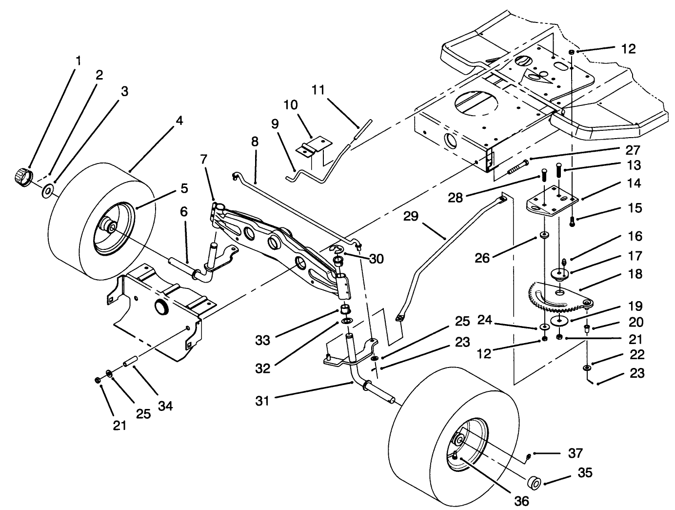 Front Axle Assembly