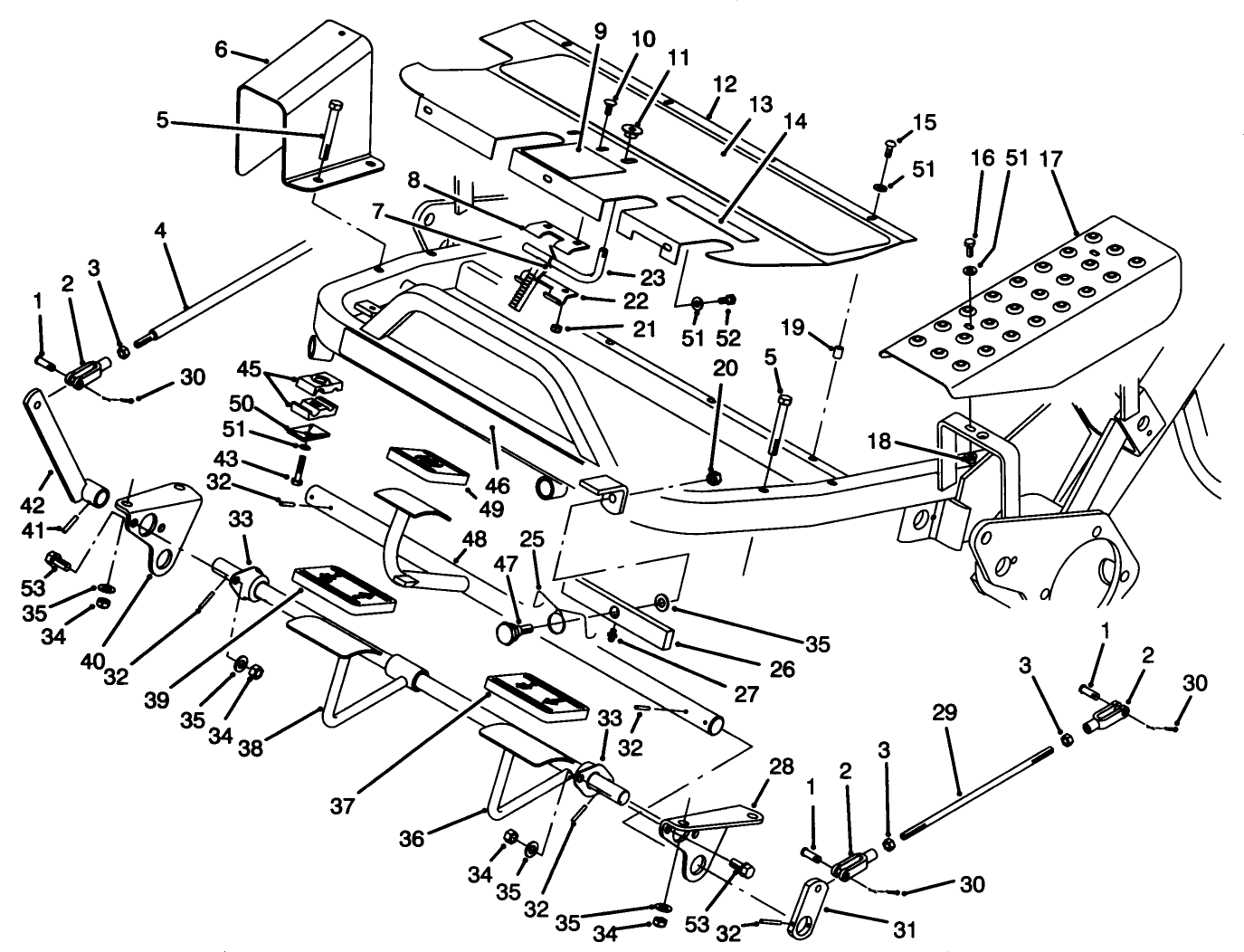 Control Pedal Assembly