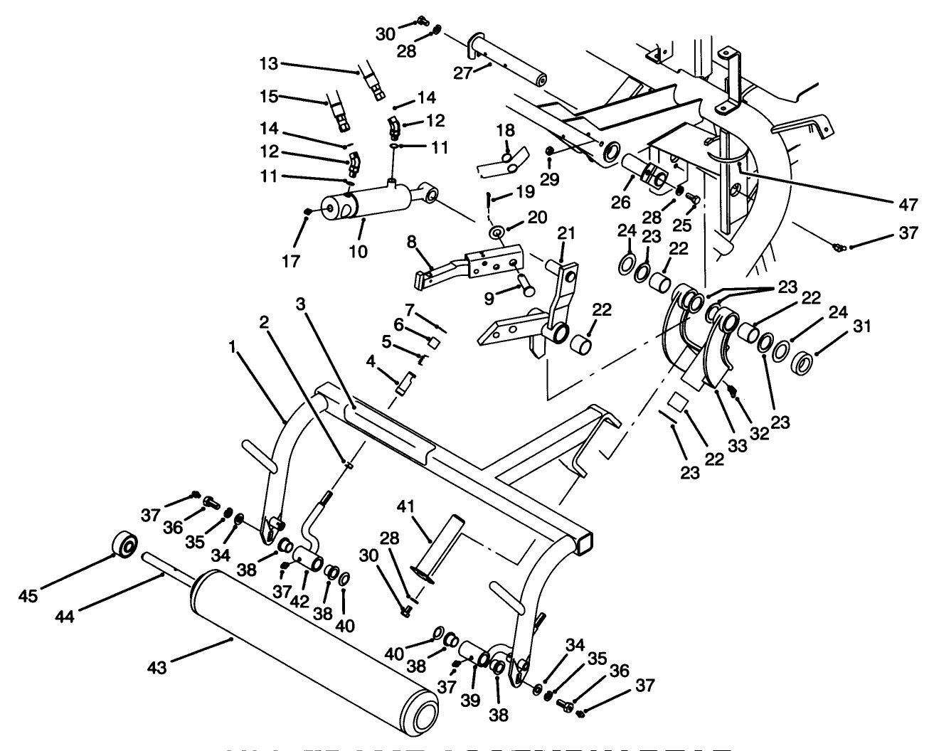 Pull Frame Assembly Rear