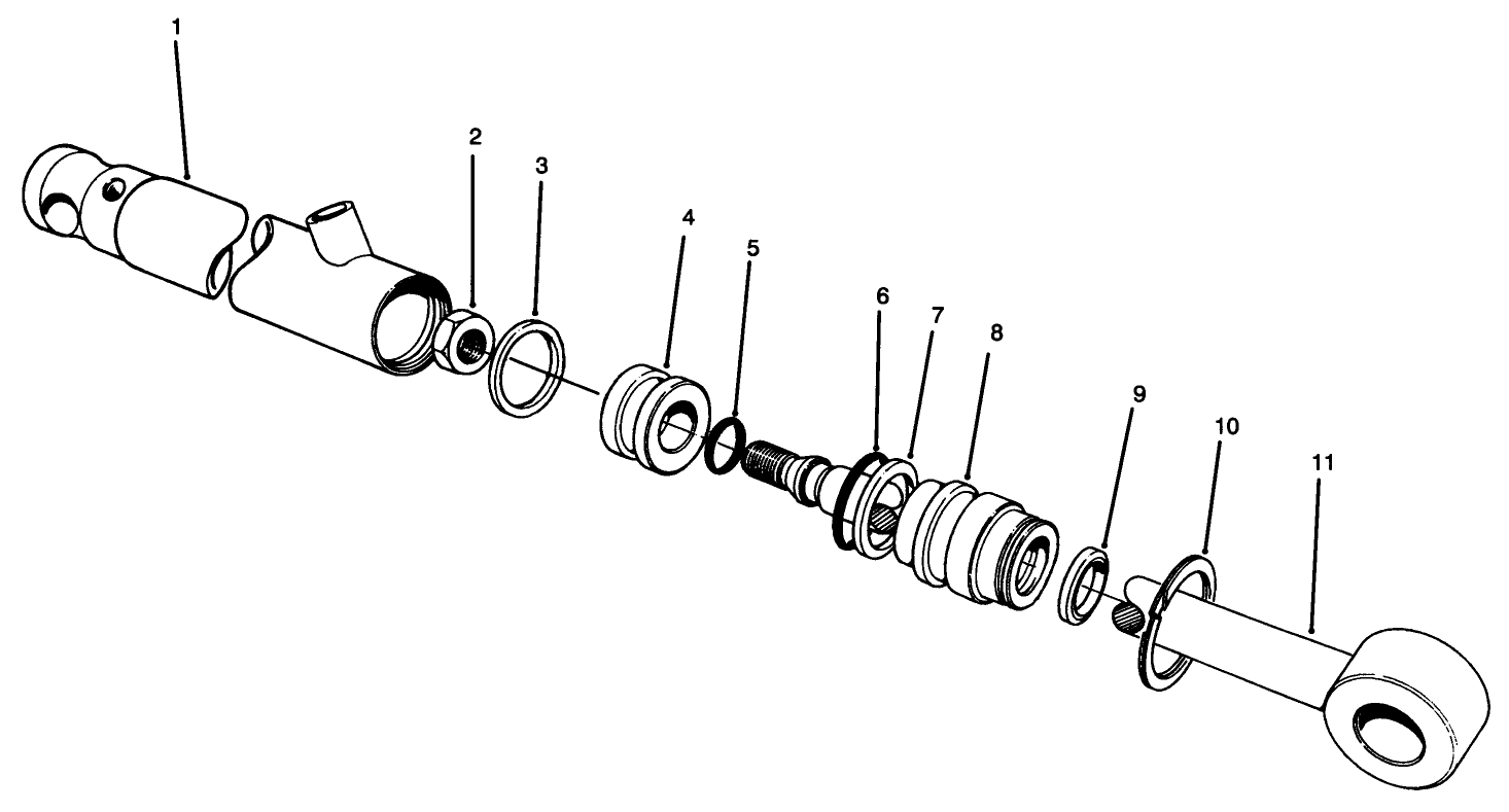 Hydraulic Cylinder No. 83-7230