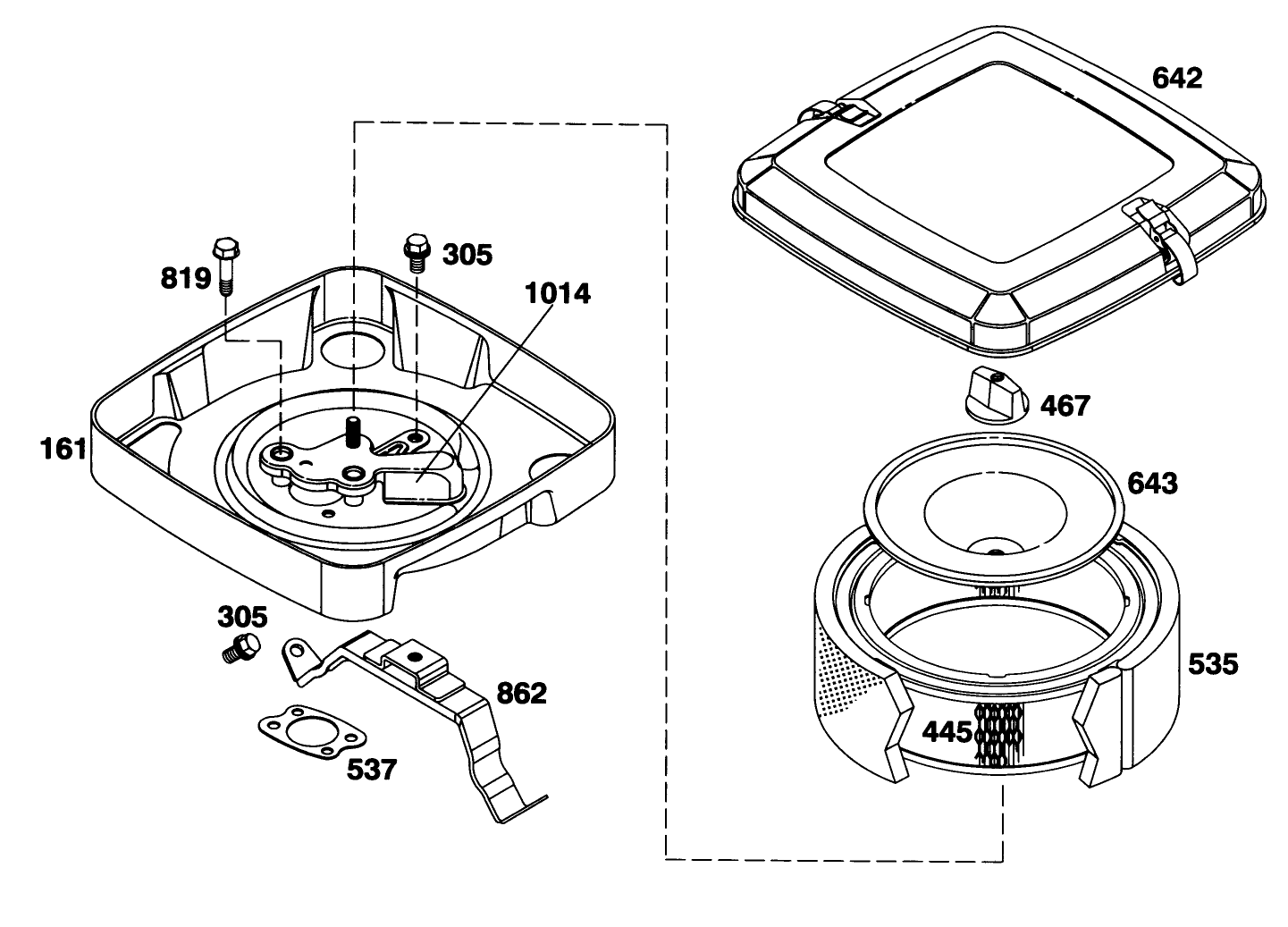 Engine Briggs & Stratton Model 303447-0479-01