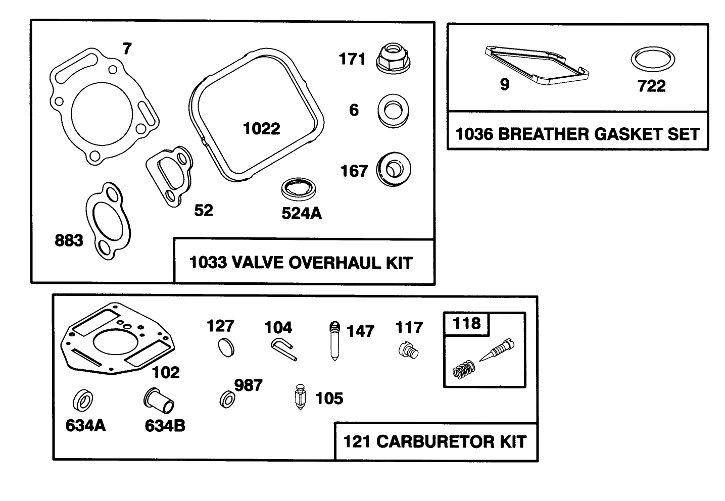 Engine Briggs & Stratton Model 303447-0479-01