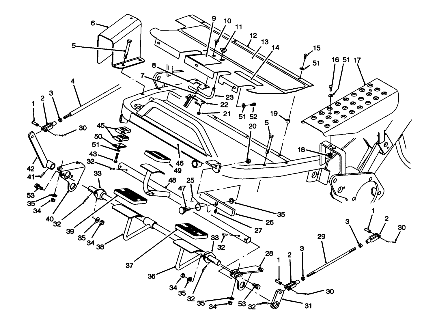 Control Pedal Assembly