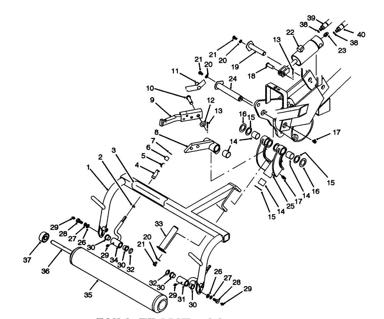 Pull Frame Assembly R.h.