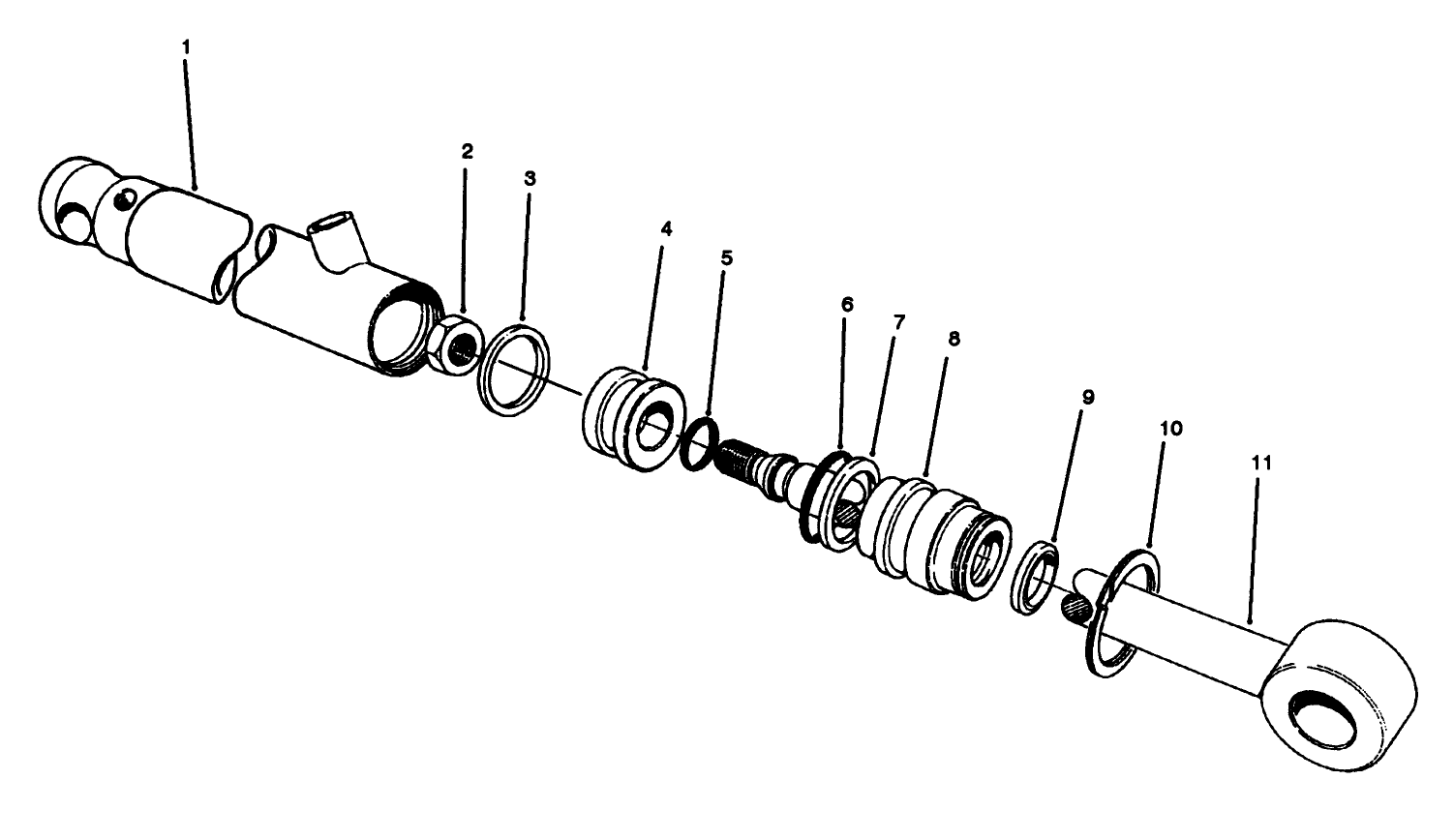 Hydraulic Cylinder No. 83-7230