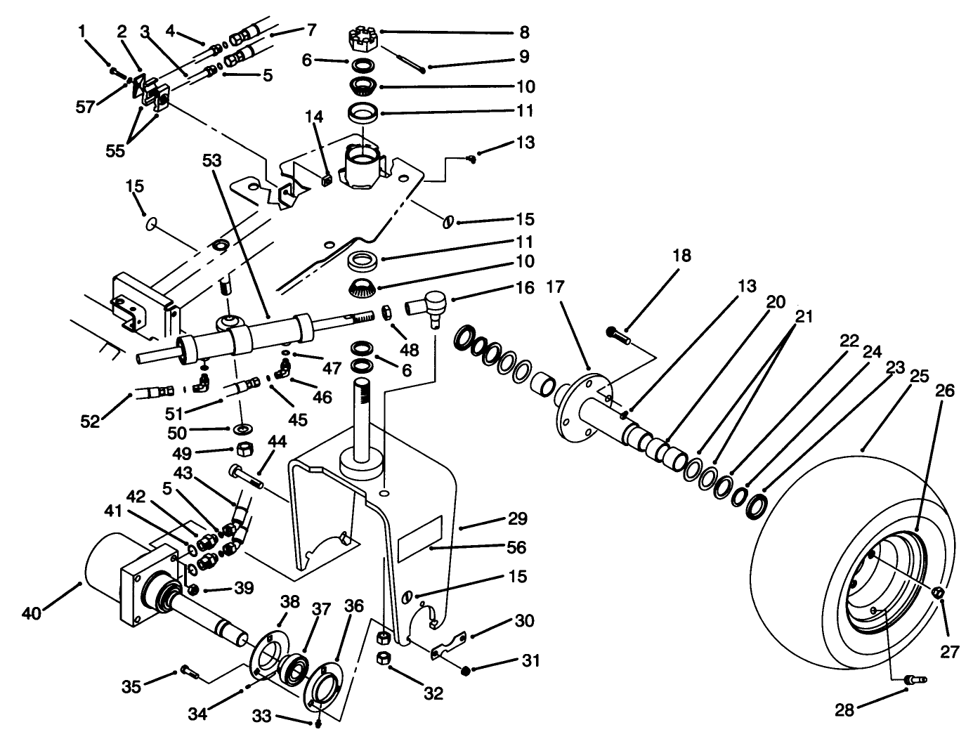 Rear Wheel Assembly
