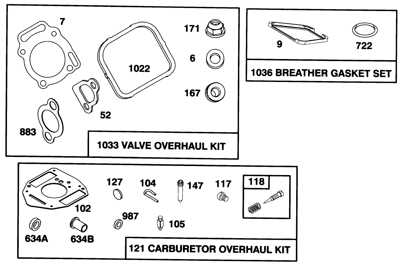 Engine Briggs & Stratton Model 303447-0411-01