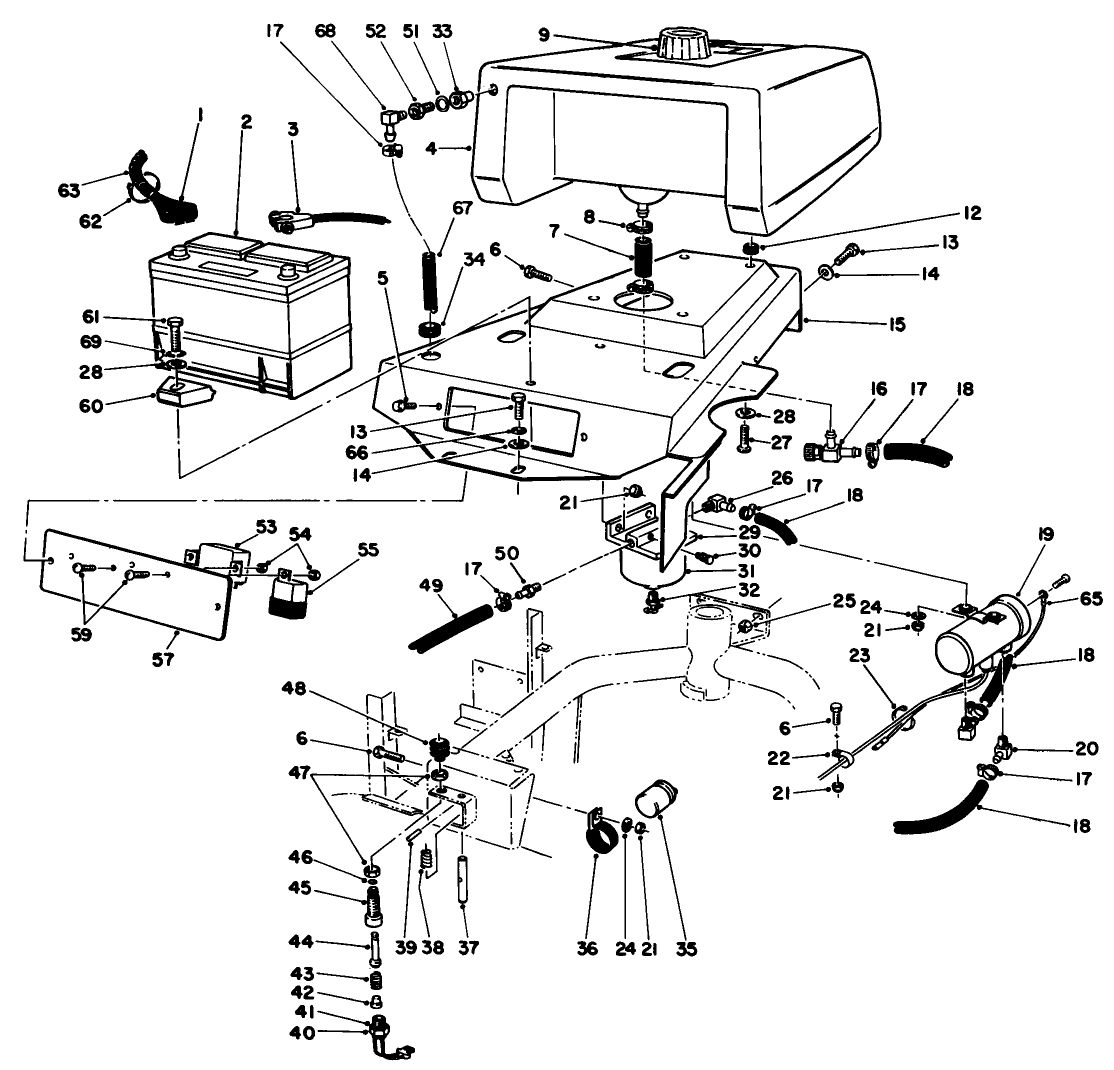 Gas Tank & Battery (continued)