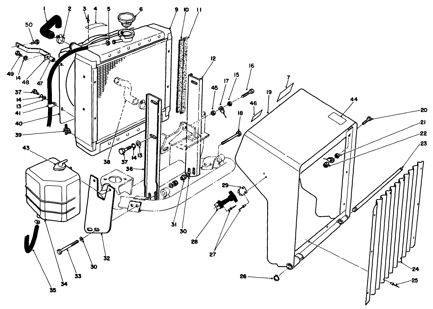 Radiator & Grille Assembly
