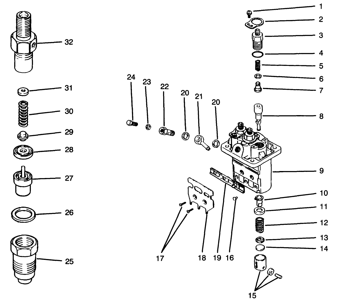 Fuel Injection Pump Assembly