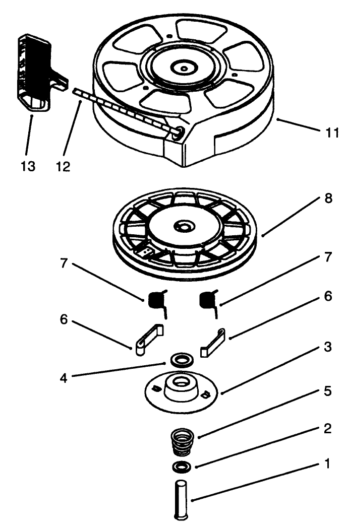 Recoil Starter No. 590735