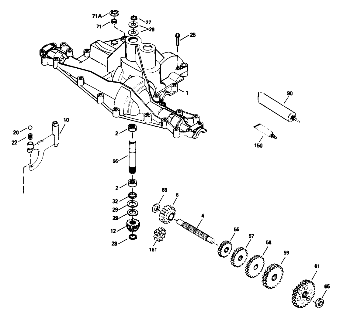 Peerless Transaxle Model No. 915-020