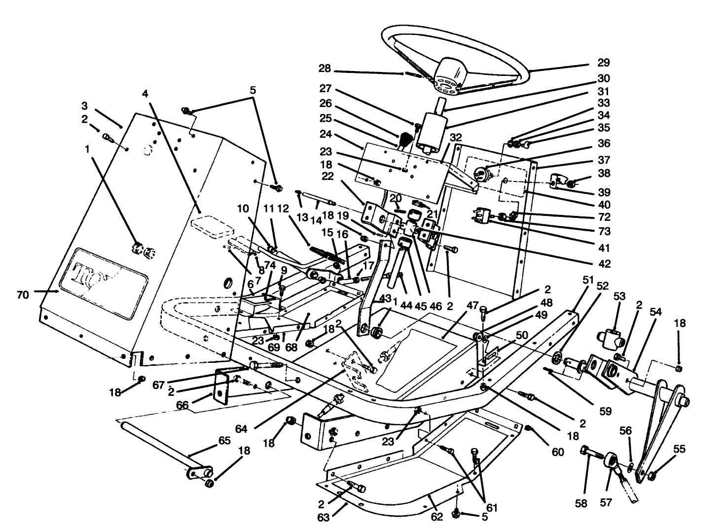 Frame & Steering Assembly