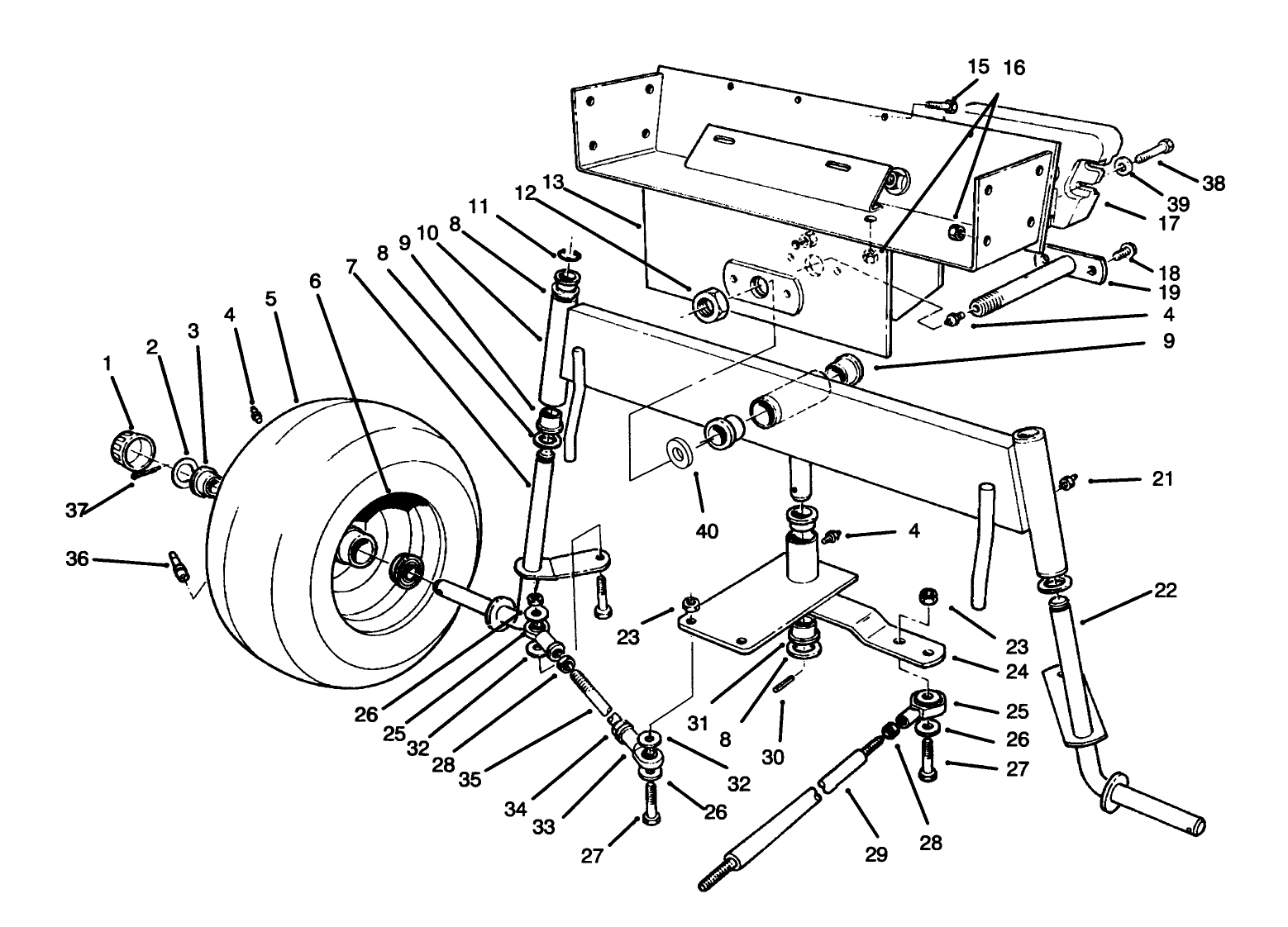 Rear Axle Assembly