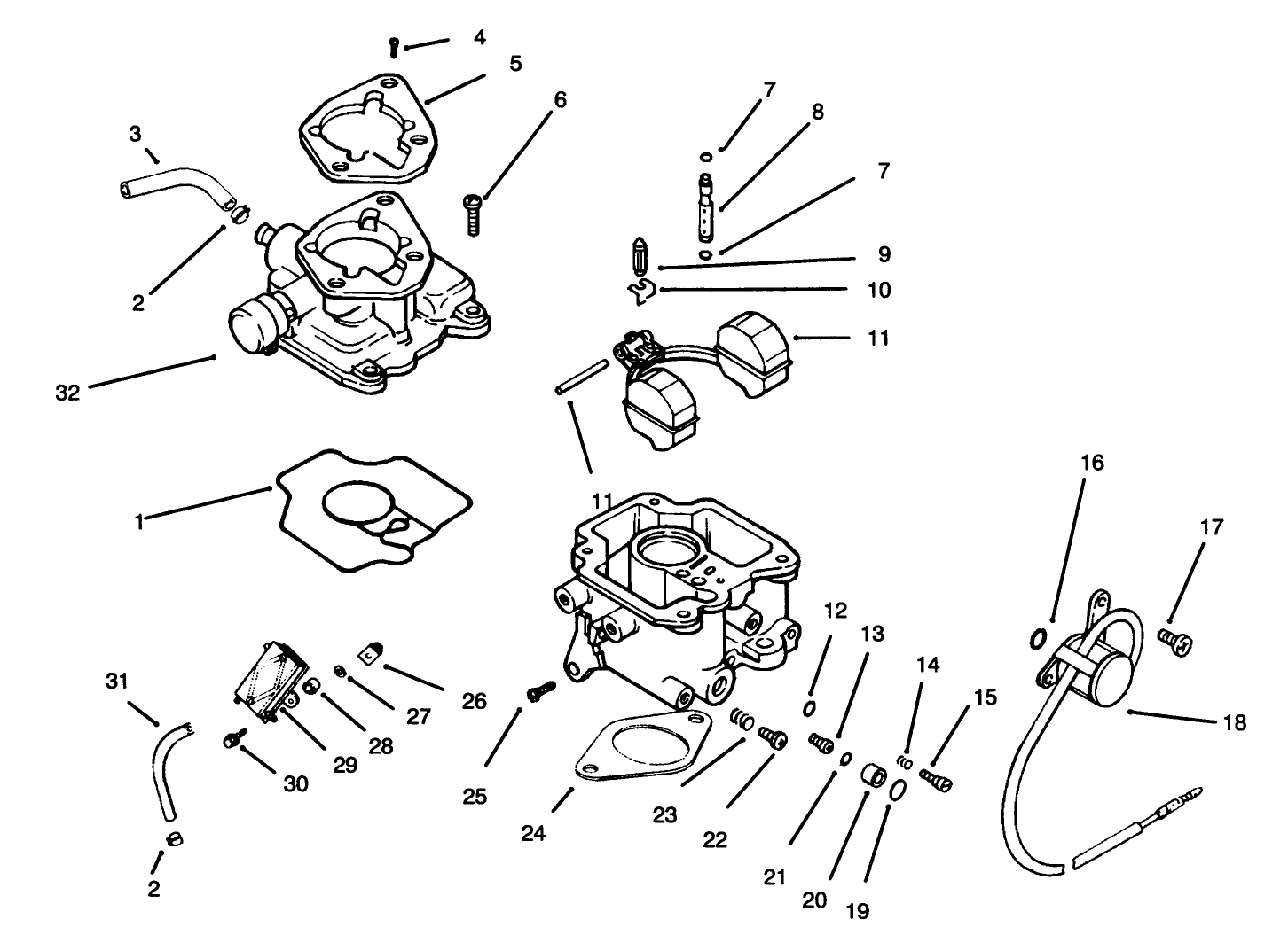Carburetor And Fuel Pump