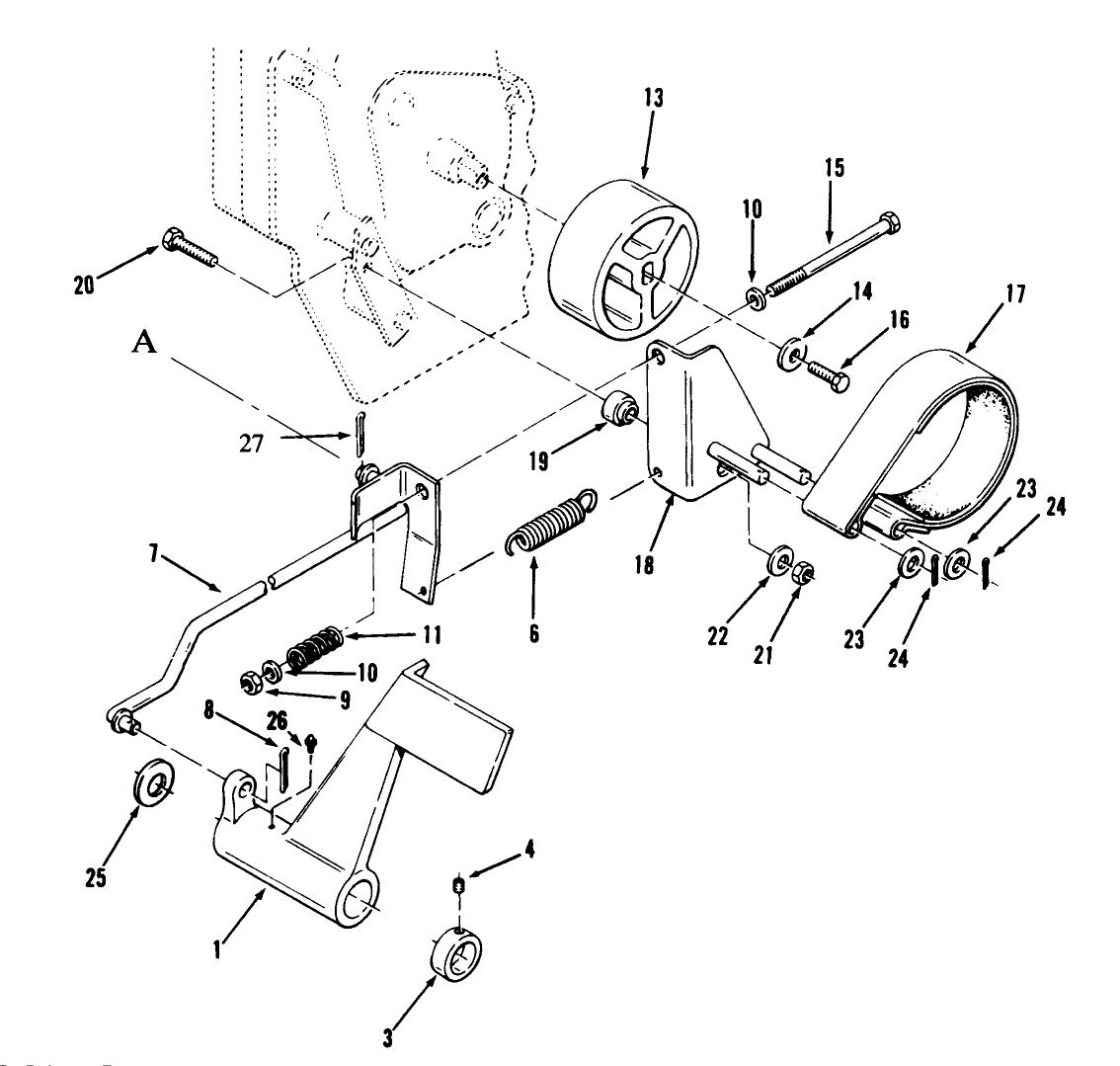 Clutch, Brake And Speed Control Linkage