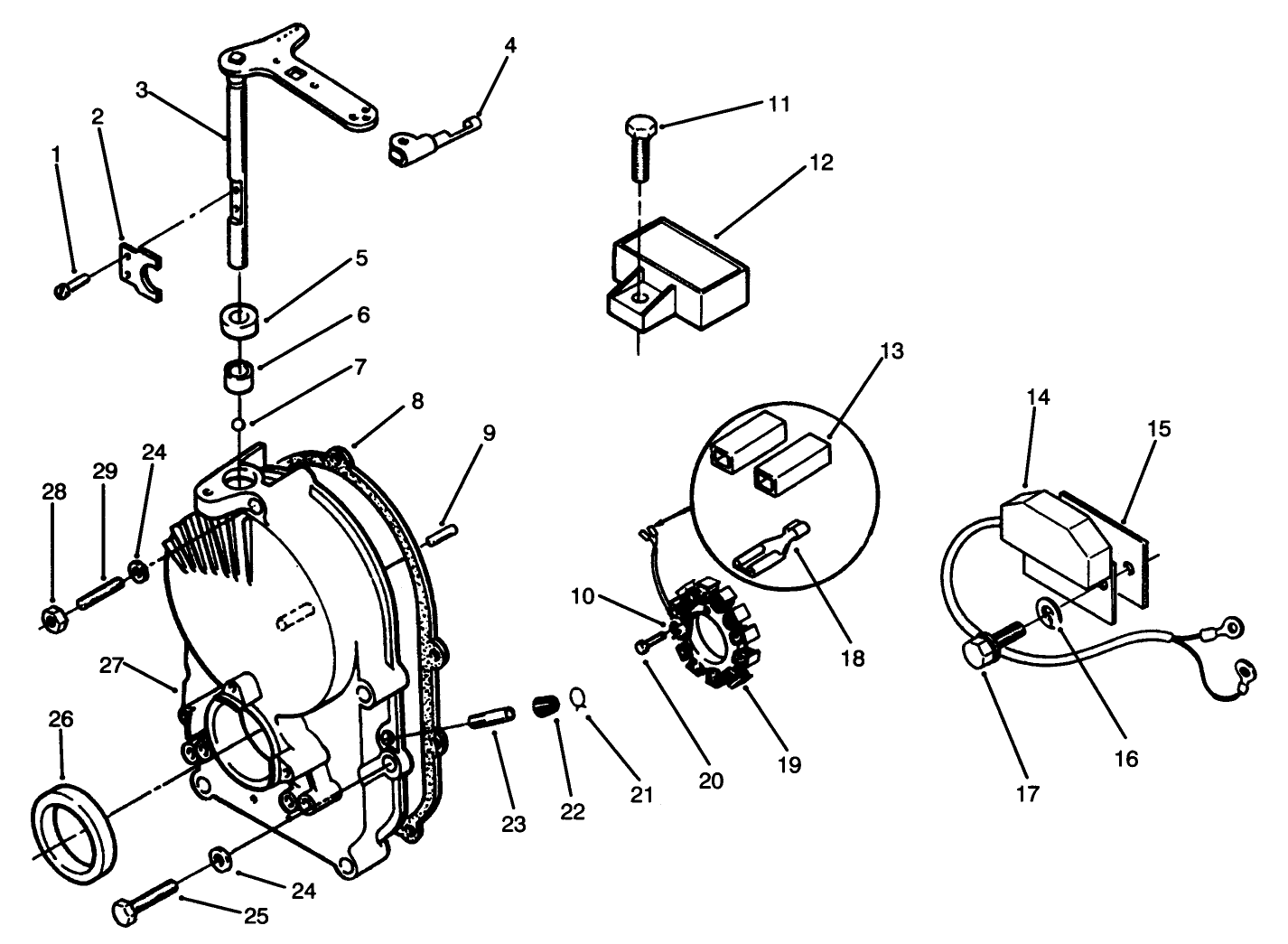 Gearcase & Ignition Controls