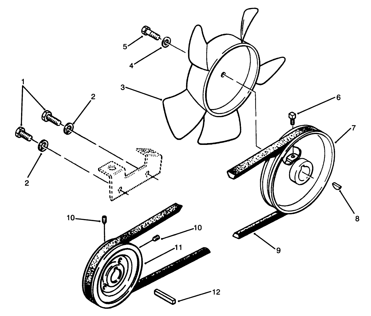 Drive Belt And Pulleys
