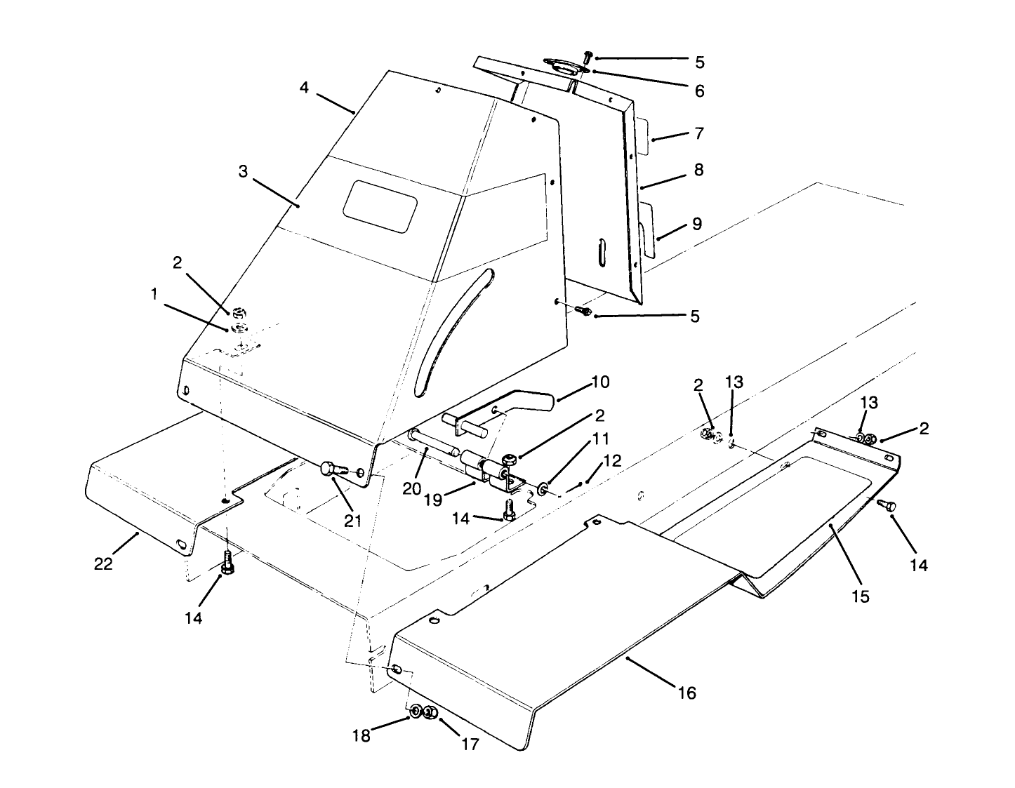 Front Tower Assembly