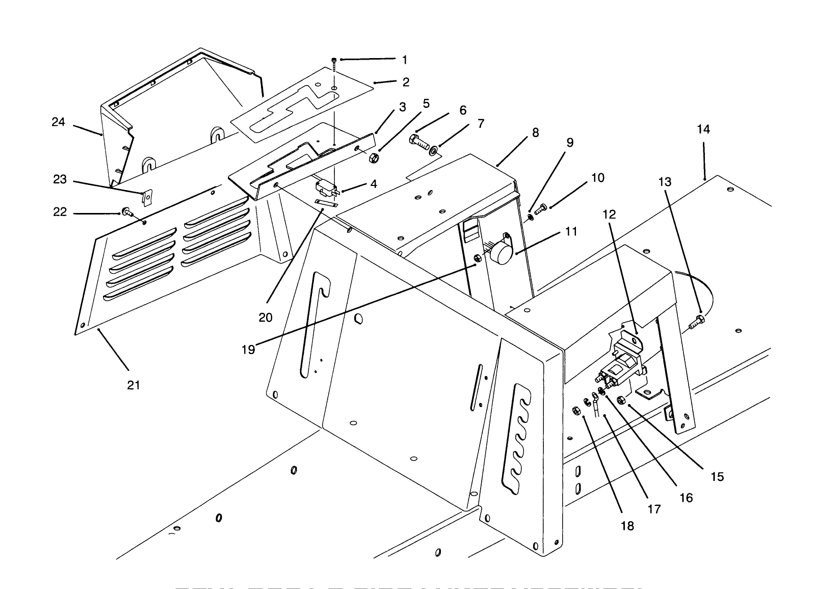 Seat Body & Side Panel Assembly