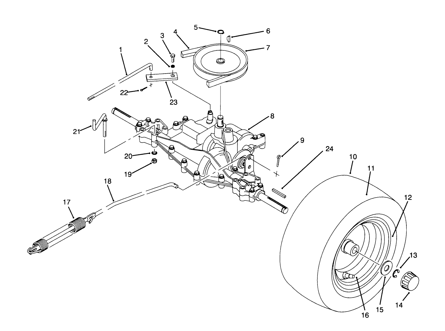 Rear Axle Assembly