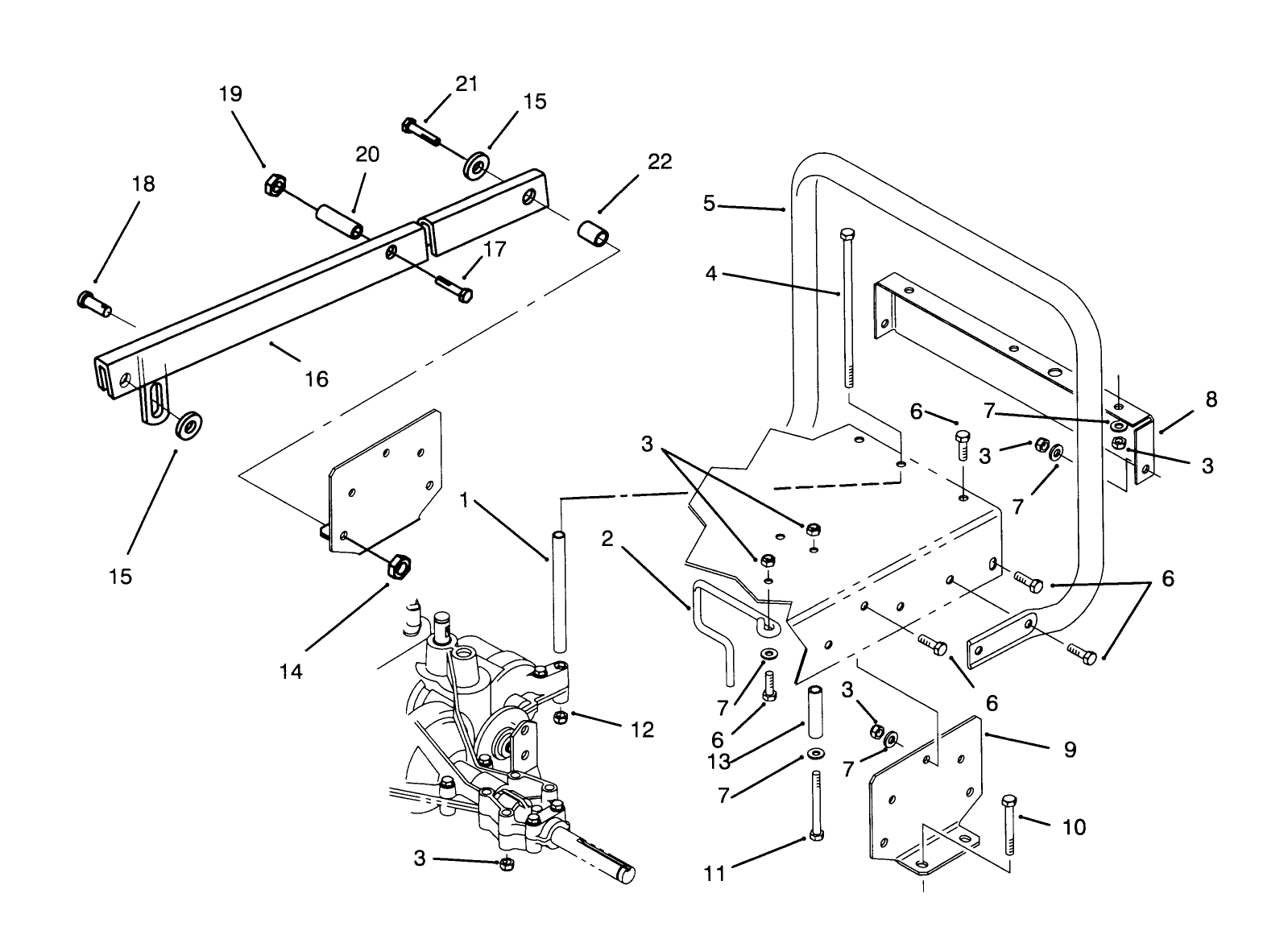 Stand Bar Assembly