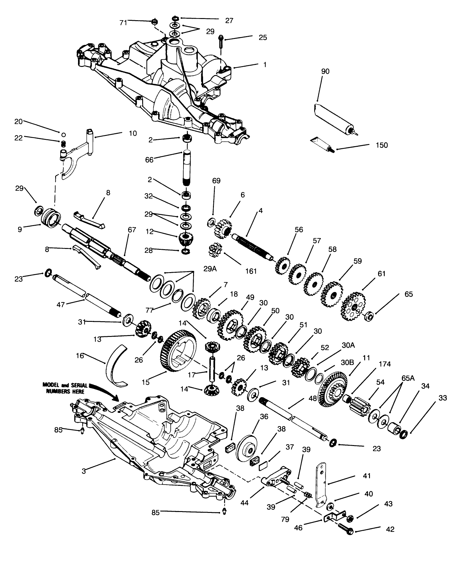 Peerless Transaxle Model No. 915-019