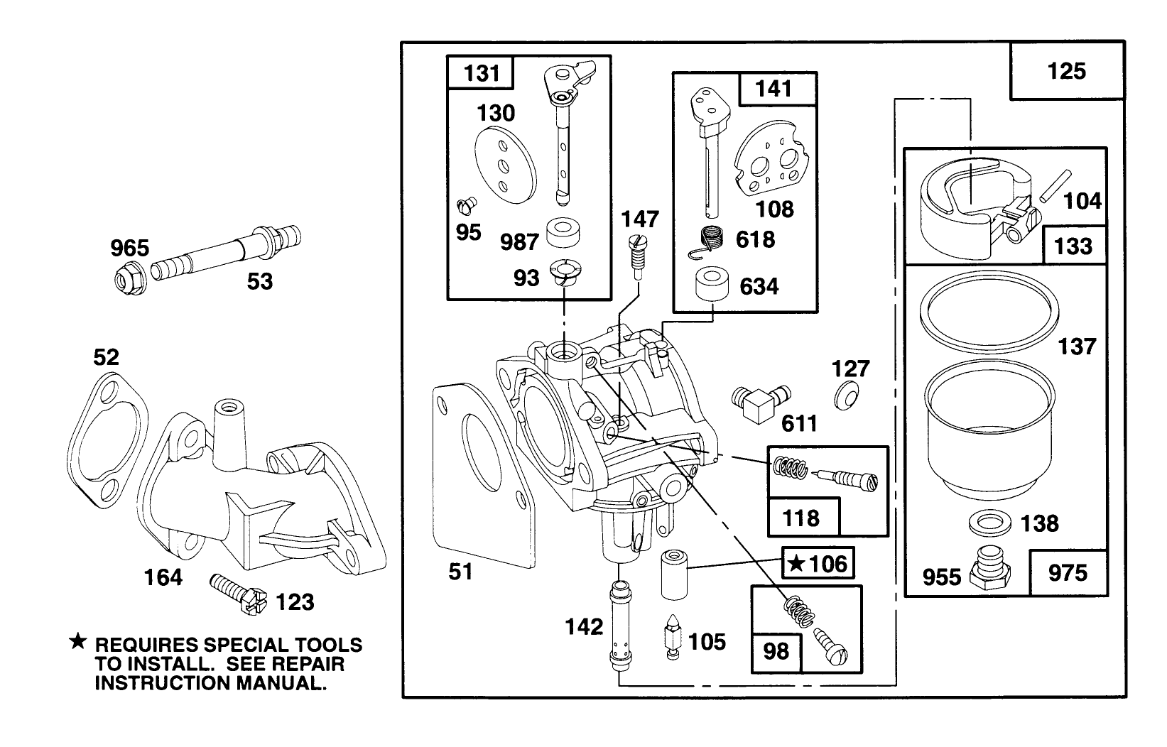 Engine Briggs & Stratton Model 28b707-0126-01
